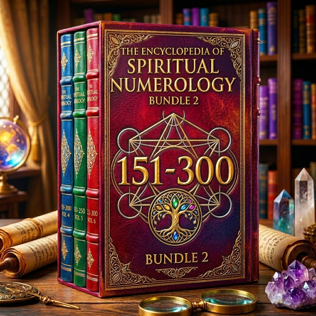 The Encyclopedia of Spiritual Numerology Bundle 2 | 151 - 300 numbers count
