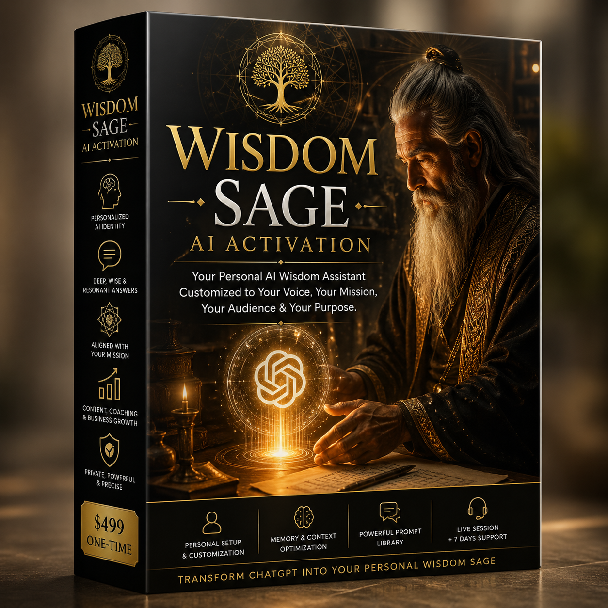 Wisdom Sage AI Activation | Turn ChatGPT Into Your Personal Wisdom Sage