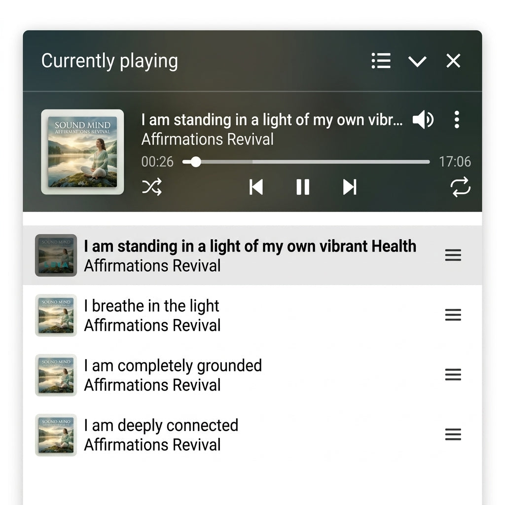 3 Hours Affirmations for Wellness, Clarity, Sound Mind with 582 Hz Neural instrumentals
