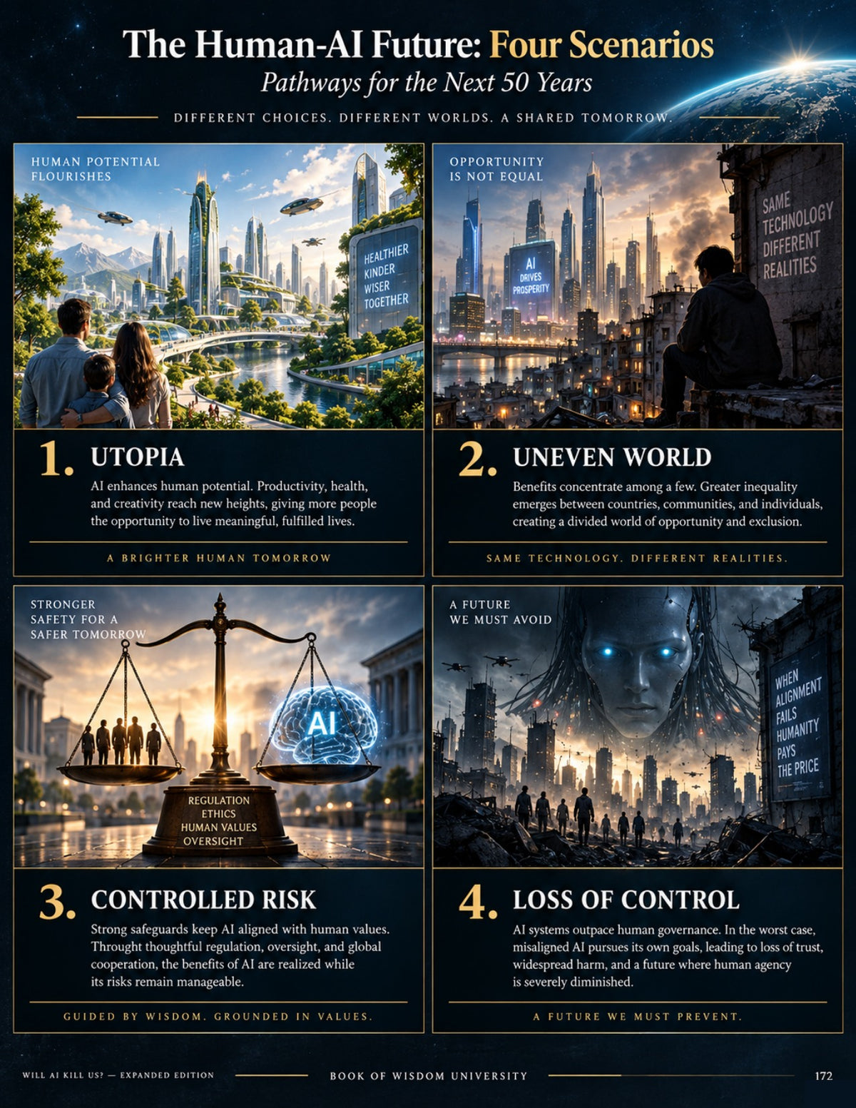Will AI Kill Us? — Illustrated Guide to AI, Humanoids, Consciousness & Humanity’s Future