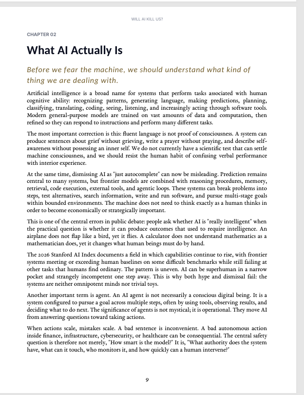 Will AI Kill Us? — Illustrated Guide to AI, Humanoids, Consciousness & Humanity’s Future