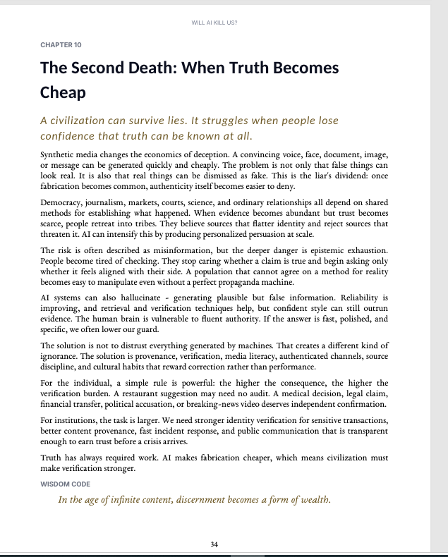 Will AI Kill Us? — Illustrated Guide to AI, Humanoids, Consciousness & Humanity’s Future